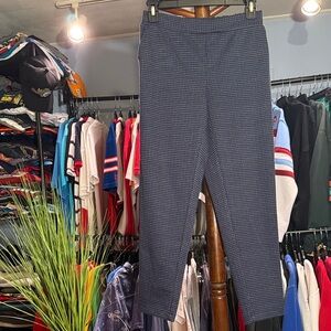Banana Republic Blue Checkered Pants - Trousers